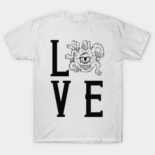 Beholder love, black T-Shirt